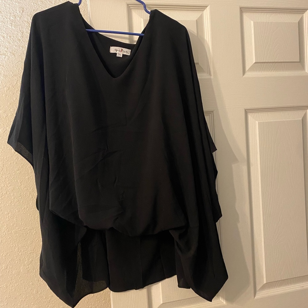 Perfectly Priscilla Boutique , Black, 3X - never work and brand new